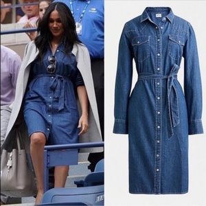 J. Crew Denim Shirtdress